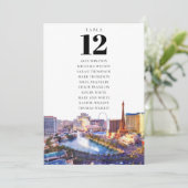 Sitzplan Tischnummer Las Vegas (Stehend Vorderseite)