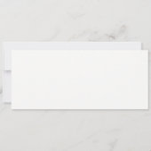 Sitzplan Titel Karte - Schöne Kalligrafie (Rückseite)