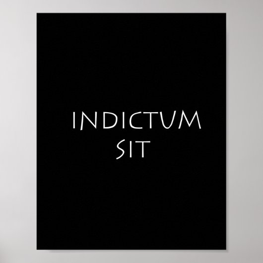 Sitzplatz Poster (Vorne)