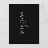 Sitzplatz Postkarte (Vorderseite)