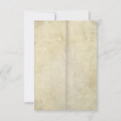 Sitzplätze Platzkarten Elegante Rustikale Weinkult (Rückseite)