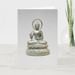 "Sitzplatzierter Transcendent Buddha" Note Card Karte