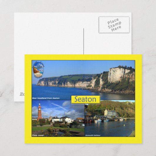 Sitzplatzpostkarte Postkarte (Vorne/Hinten)