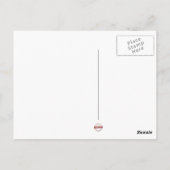 Sitzplatzsuche Postkarte (Rückseite)