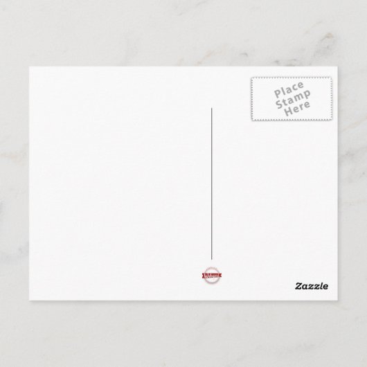 Sitzplatzsuche Postkarte (Rückseite)