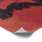 Sitzportrait des Kaisers Charles V 1548 Poster (Ecke)