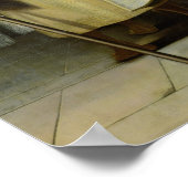 Sitzportrait von Louis XIV nach 1670 Poster (Ecke)