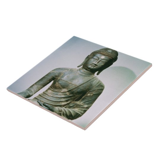 SitzSakyamuni Buddha von Ch'ungung-Ni (Eisen) Fliese (Seite)