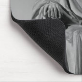 Sitzskulptur von Voltaire Mousepad (Ecke)