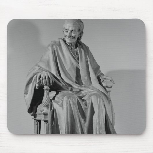 Sitzskulptur von Voltaire Mousepad (Vorne)