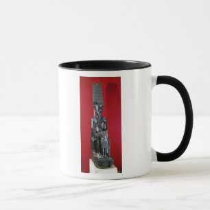 Sitzstatue des Gott Amonschützens Tasse