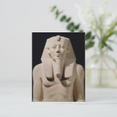 Sitzstatue Sesostris I, ursprünglich Mortuary Postkarte (Stehend Vorderseite)