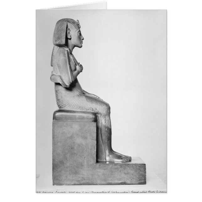 Sitzstatue von Amenophis IV (Vorne)