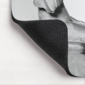 Sitzstatue von Amenophis IV Mousepad (Ecke)