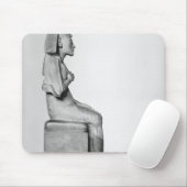 Sitzstatue von Amenophis IV Mousepad (Mit Mouse)
