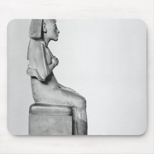 Sitzstatue von Amenophis IV Mousepad (Vorne)