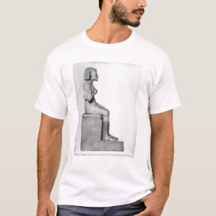 Sitzstatue von Amenophis IV T-Shirt