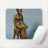 Sitzstatue von Imhotep ein offenes halten Mousepad (Mit Mouse)
