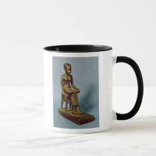 Sitzstatue von Imhotep ein offenes halten Tasse