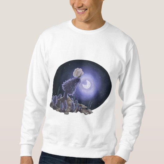 Sitzung am Mondlicht Sweatshirt (Vorderseite)