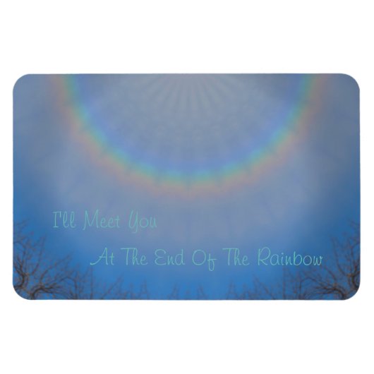 Sitzung am Regenbogen 3 Magnet (Horizontal)