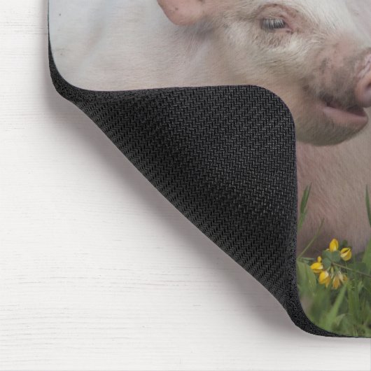 Sitzung der drei kleinen Schweine Mousepad (Ecke)