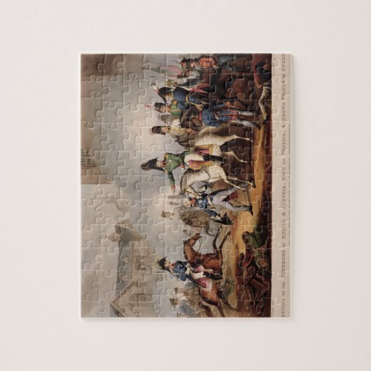 Sitzung der Kaiser des Russen und des Österreichs, Puzzle (Vertikal)