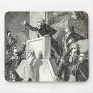 Sitzung der Nationalversammlung, 1791 Mousepad