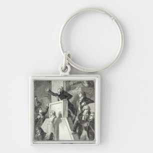 Sitzung der Nationalversammlung, 1791 Schlüsselanhänger