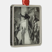 Sitzung der Nationalversammlung, 1791 Silbernes Ornament (Rechts)