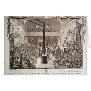Sitzung des Jacobin Vereins, im Januar 1792