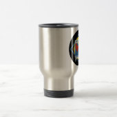 Sitzung des Sun-Team-Anhängers behalten ihn warm! Reisebecher (Mittel)