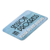 Sitzung im Gange bitte nicht zu stören Tür Magnet (Linke Seite)