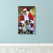 Sitzung Sankt Leinwanddruck (Insitu (Holzboden))