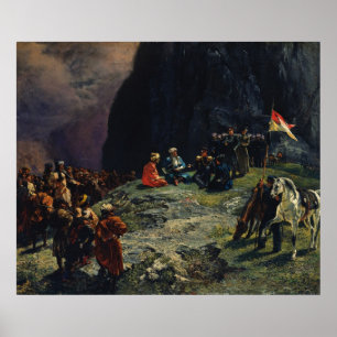 Sitzung von Gen.Kluke von Klugenau & Imam Poster