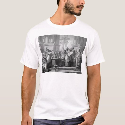 Sitzung von St Augustine und von Donatists T-Shirt (Vorderseite)