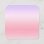 Sitzungen der beruflichen Beratungsgruppe Quadratische Visitenkarte (Rückseite)