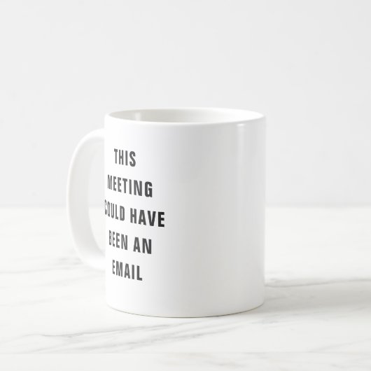 Sitzungen Kaffeetasse (Vorderseite Links)