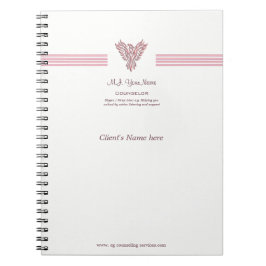 Sitzungsanmerkungen beraten, zacken Sie steigendes Notizblock