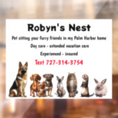 Sitzungsfenster Fensteraufkleber (Blatt 2)