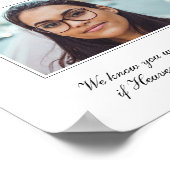 Sitzungsister der Gedenkhochzeit Poster (Ecke)