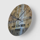 Sitzzeit Runde Wanduhr (Winkel)