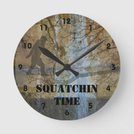 Sitzzeit Runde Wanduhr