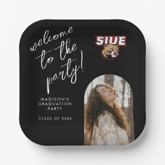SIUE-Abschlussfeier Pappteller (Vorderseite)