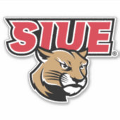 SIUE Cougars Aufkleber (Vorderseite)