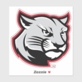 SIUE Cougars Aufkleber (Blatt)