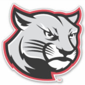 SIUE Cougars Aufkleber (Vorderseite)