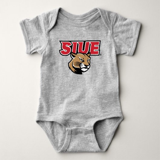 SIUE Cougars Baby Strampler (Vorderseite)