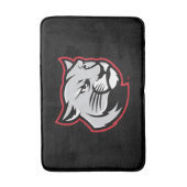 SIUE Cougars Badematte (Vorderseite Vertikal)