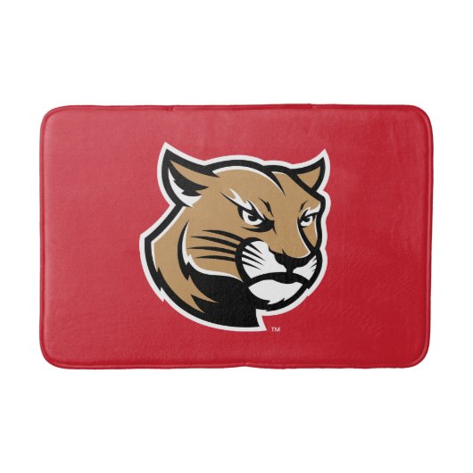 SIUE Cougars Badematte (Vorderseite)